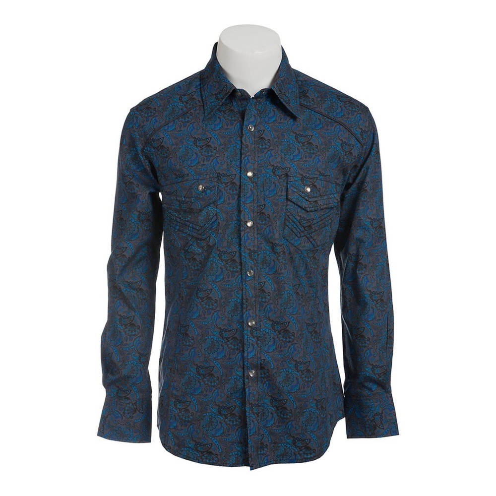 Rock & Roll Button Down Cowboy Shirt